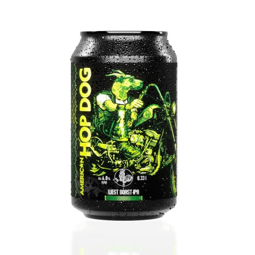 American Hop Dog West Coast IPA sör 0,33 Doboz (alc. 6,0%) DRS