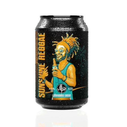 Sunshine Reggae Lemongrass Saison 0.33 can (Alc. 5.0%)